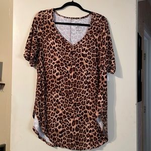Torrid leopard tunic